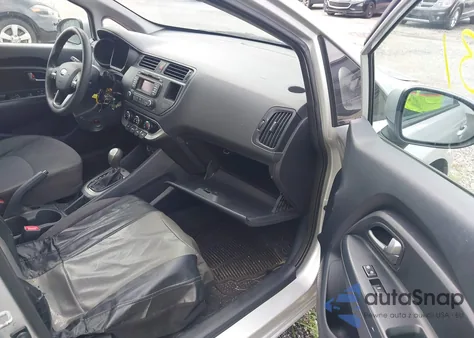 2013 Kia Rio Lx из США, поврежденный, VIN KNADM4A35D6157867